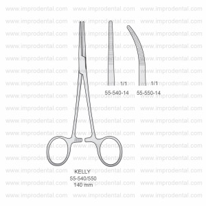 Kelly Hemostatic Forceps