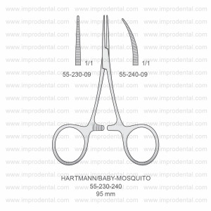 Hartmann/Baby-Mosquito Hemostatic Forceps