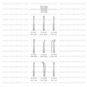 Micro blades  Scalpel Handles - Micro Scalpel Blades