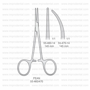 Pean Hemostatic Forceps