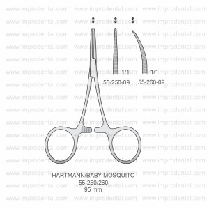 Hartmann/Baby-Mosquito Hemostatic Forceps