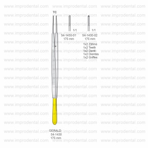 Gerald Tissue Forceps, Non-traumatic Forceps