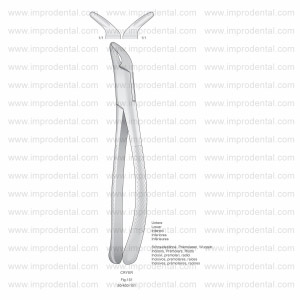 Cryer Extracting Forceps, American Pattern