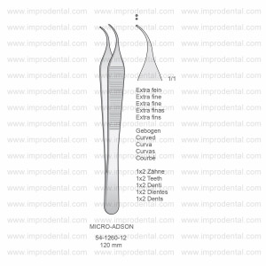 Micro-Adson Tissue Forceps