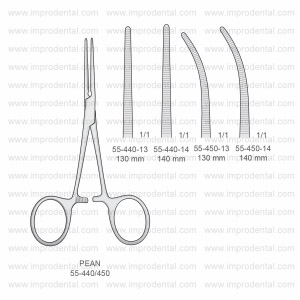 Pean Hemostatic Forceps