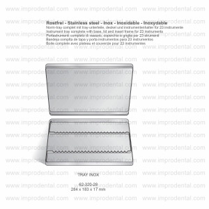 Tray Inox Crown Instruments