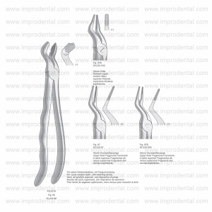 Extracting Forceps, Anatomical Handle