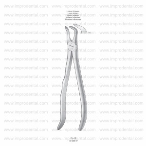 Extracting Forceps, Anatomical Handle