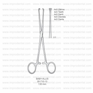 Baby-Allis Hemostatic Forceps