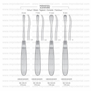 Obwegeser Periosteals (Raspatories)