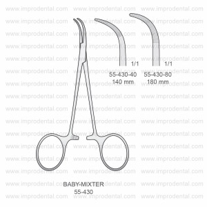 Baby-Mixter Hemostatic Forceps