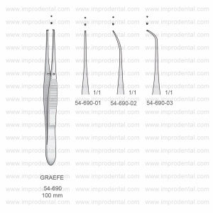 Graefe Delicate Forceps